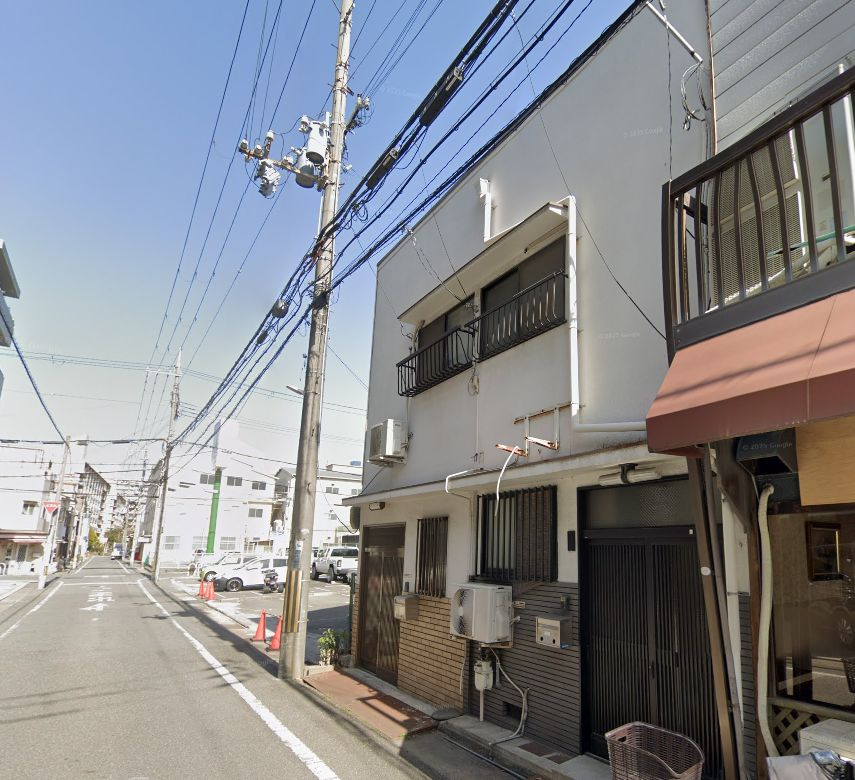 菅原通テラスハウスの外観