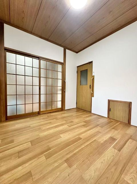 菅原通テラスハウスの寝室