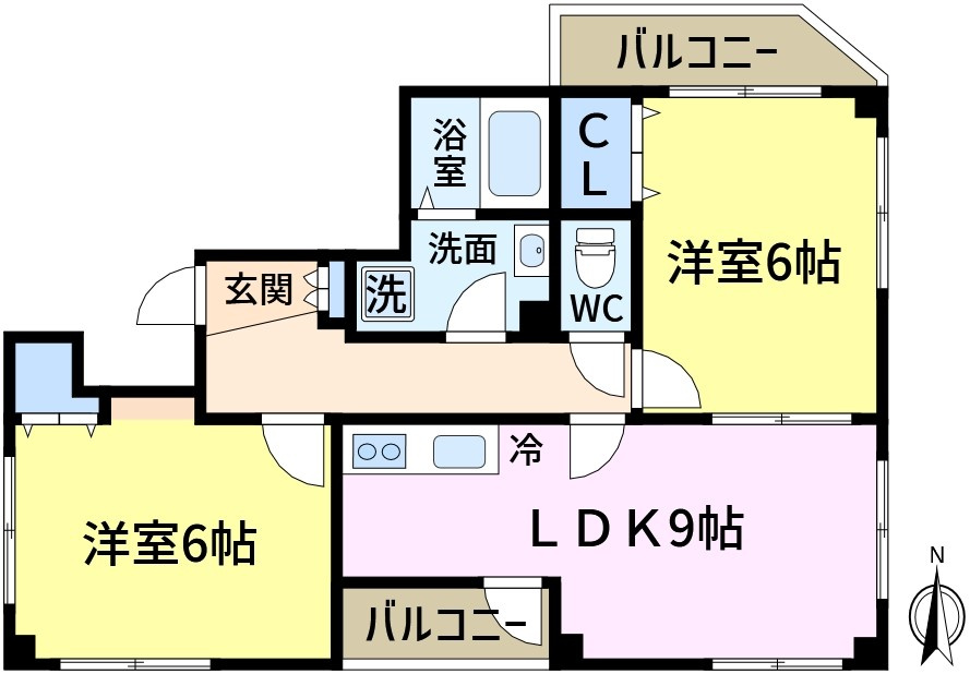 ロイヤルハイツドモンの間取り