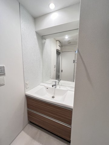 大阪市城東区関目１丁目の賃貸マンションの洗面所