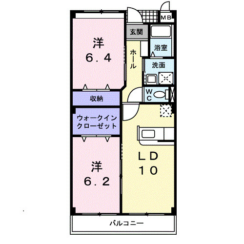 Ｚｅｐｈｙｒ　ゼファーの間取り