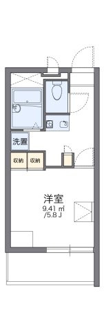 レオパレスリトルハウスの間取り