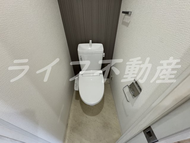 グランエクラ大今里南Ⅱのトイレ|シンプルで使いやすいトイレです