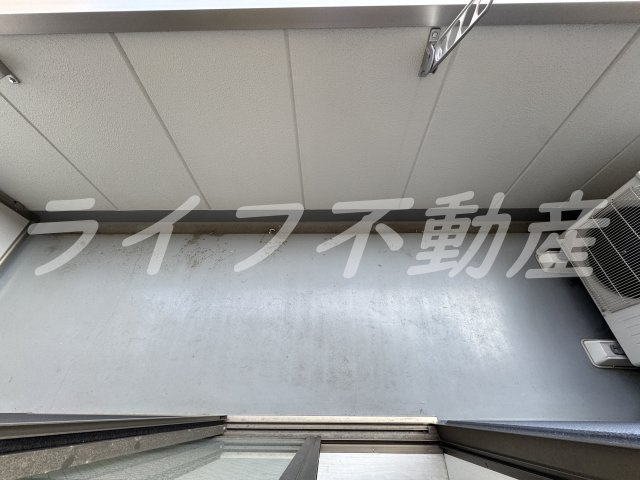 グランエクラ大今里南Ⅱのバルコニー|バルコニー付きです