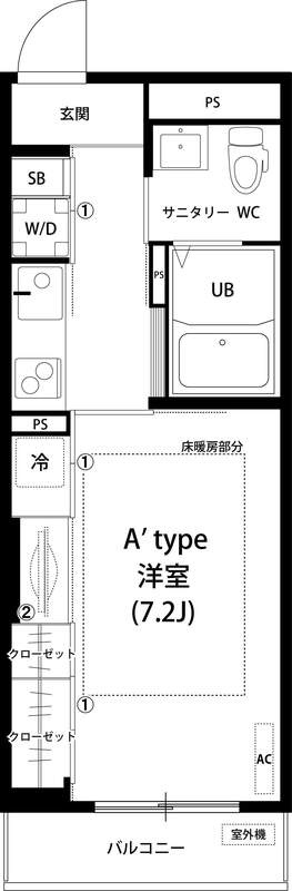 リブリ・四季の間取り
