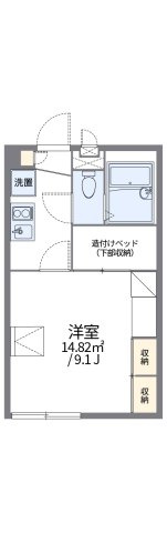 レオパレスサカサガワの間取り