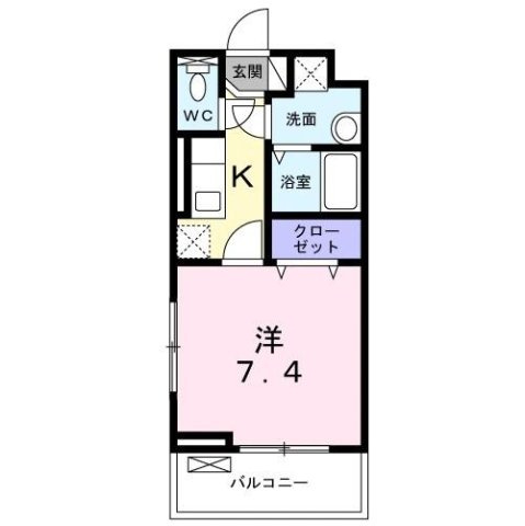 ブレイブ・ブロッサムの間取り