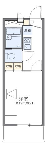 レオパレスニュー千葉ハイツ　Ａの間取り