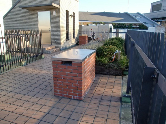 新宿区若宮町の賃貸マンションのその他|BBQスペース