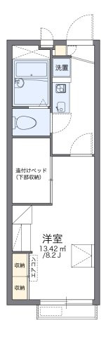 レオパレス宮野木の間取り