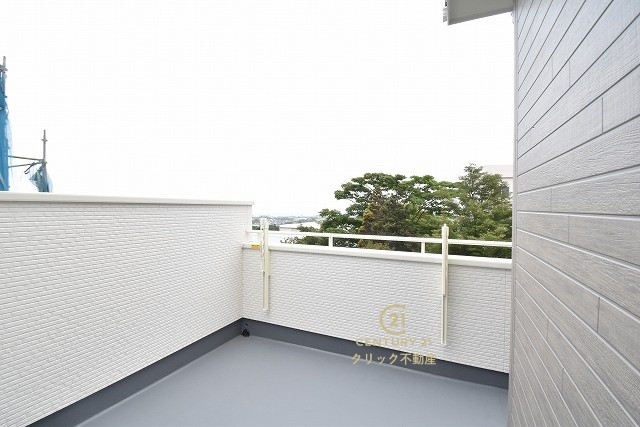 いろどりアイタウン　日立市西成沢町2丁目　23-P1　5のバルコニー|お部屋から出られるバルコニーです。ちょっと気分転換に外の景色を眺めて深呼吸もいいですね。