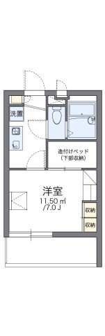 レオパレスだるまの間取り