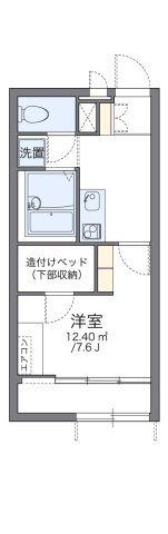 レオパレスコージー幕張の間取り