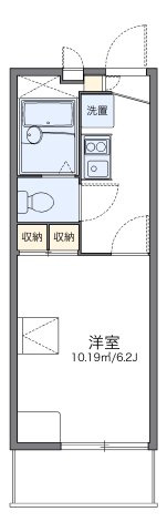 レオパレスふる里の間取り