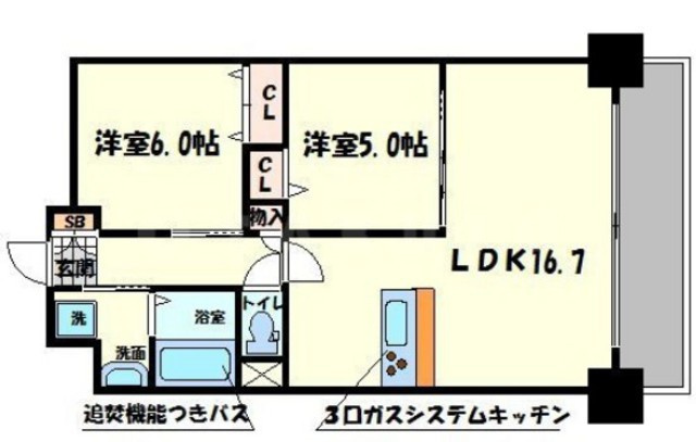 ソルグランデの間取り