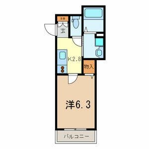 マンション鷹の巣　Ｄ棟の間取り
