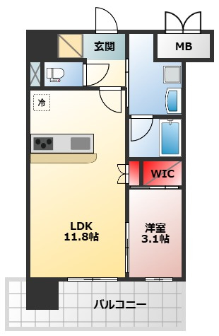 【間取り】 | スプランディッド堺東DUE