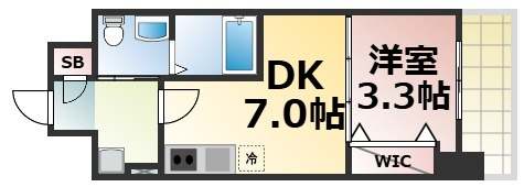 【間取り】 | JPレジデンス大阪城東4　仲介手数料無料
