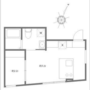 アピチェ南千住Ｂ棟の間取り