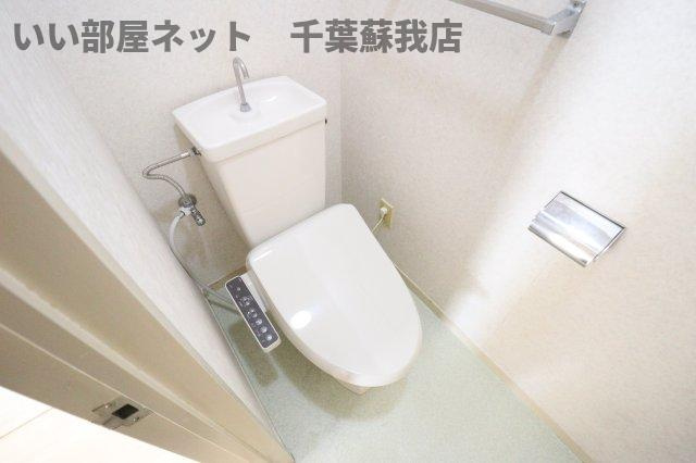 ガーデンハウス本千葉のトイレ|清潔感のあるトイレです