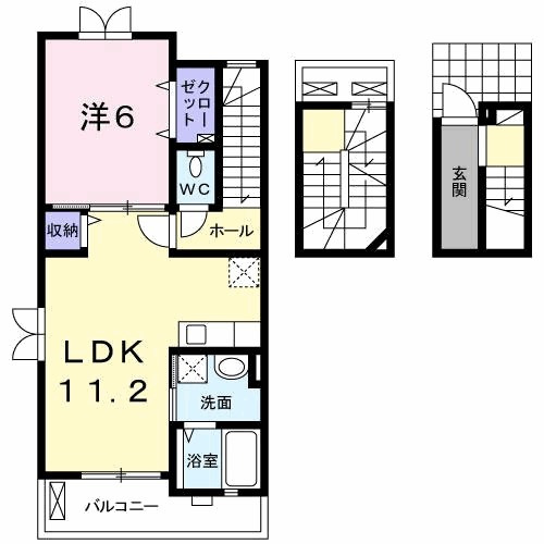 グランデ・Ⅰの間取り