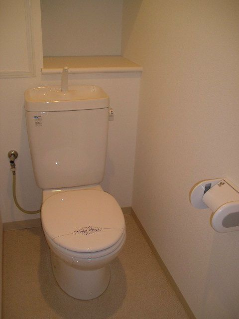 グレース柏のトイレ|落ち着いたトイレです