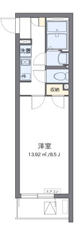 【間取り】 | クレイノグラマット | 代表的な間取のため実際の間取とは異なる場合があります