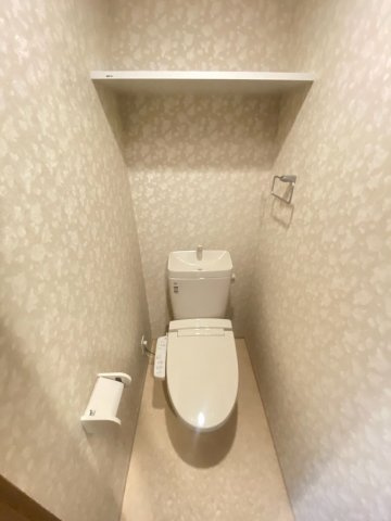 大阪市東淀川区西淡路４丁目の賃貸マンションのトイレ