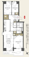 ヒルズ南戸塚プリメゾン一号棟の画像