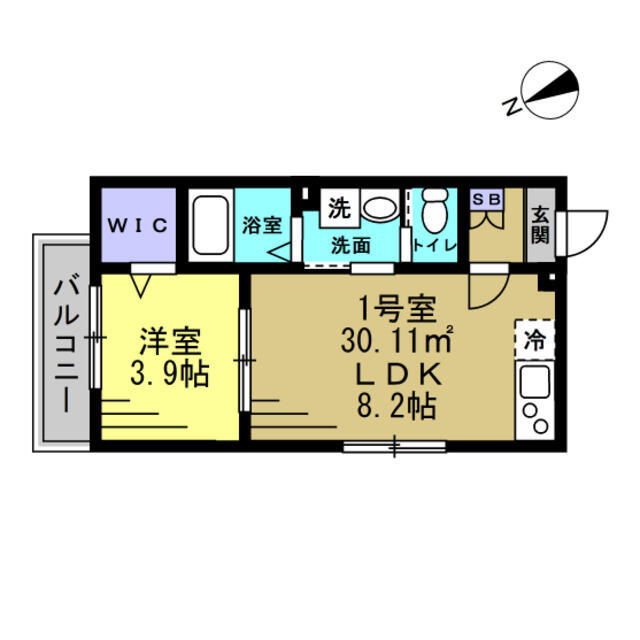 Ｌａｖａｇｅ　上本郷の間取り