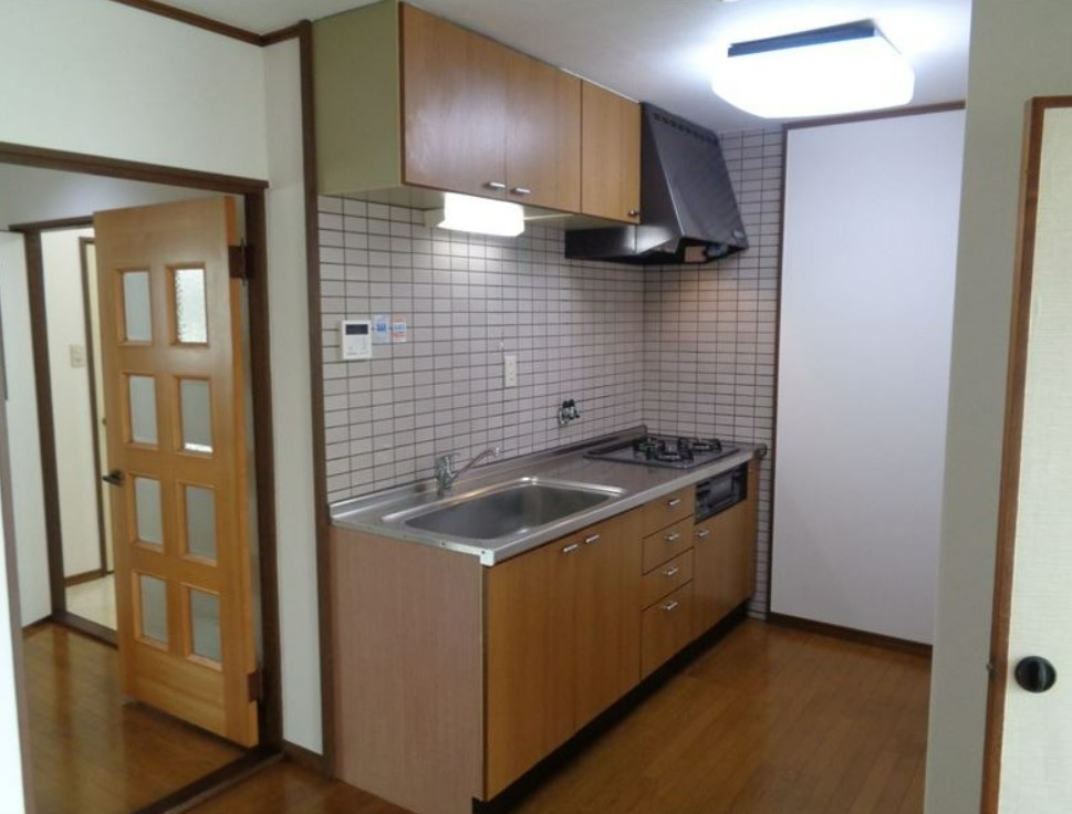 南埜マンション赤塚のキッチン|使いやすいキッチンです