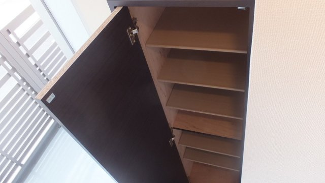 クレイノＳＯＬＵＴＩＯＮＳⅥの内装|広々シューズボックス。高さ調節できる為、ブーツも入ります。