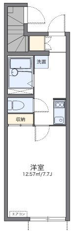 レオネクストＮＡＮＡの間取り
