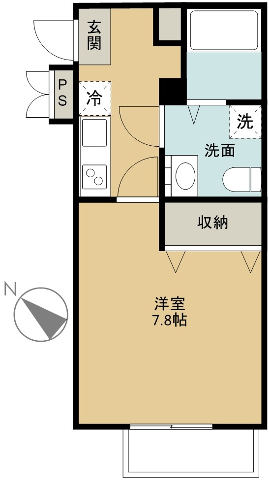 FUJISTA所沢の間取り