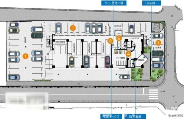 アルファスマート丸亀駅Ⅱの駐車場|駐車場