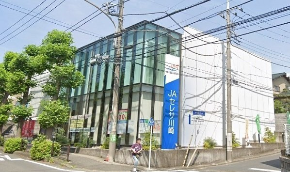 ヒルトップレジデンスの周辺|JAセレサ川崎千代ヶ丘支店まで650m