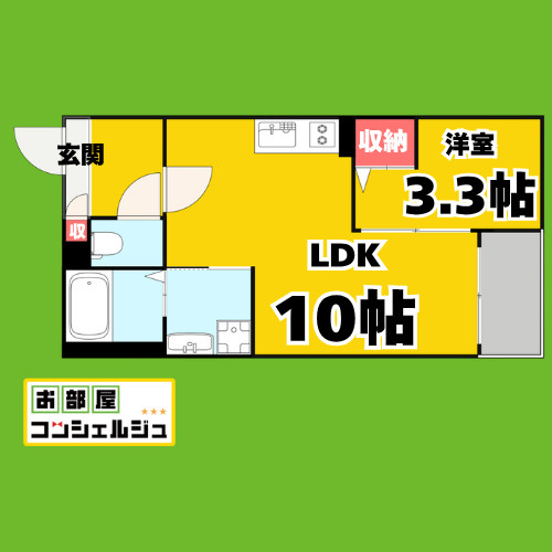 Jack kirihataⅡの間取り