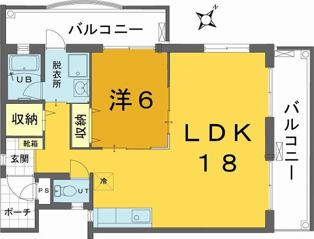 ピノビスタの間取り