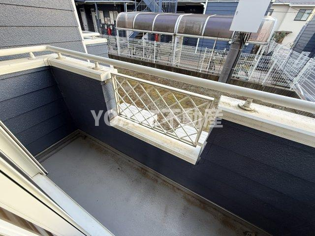 ロワール湘南　D棟のバルコニー|画像はC号棟103号室のものです。現況優先。