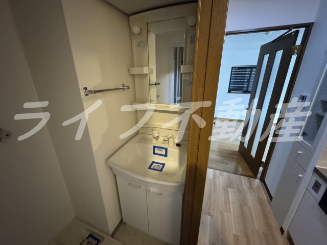 クレール玉造の独立洗面台|独立洗面台で身支度をすべて済ませてしまいましょう