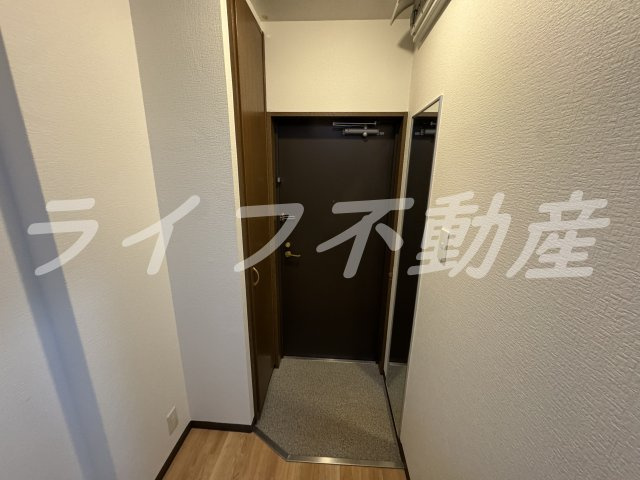 クレール玉造の玄関|きれいな玄関です