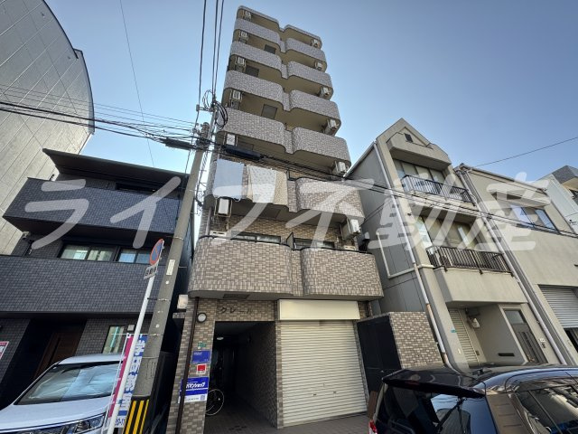 クレール玉造の外観|外観は落ち着いています