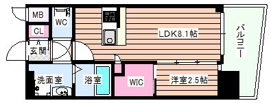 【間取り】 | セレニテ新大阪ミラク弐番館
