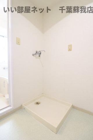 ガーデンハウス本千葉の設備|室内洗濯機置場