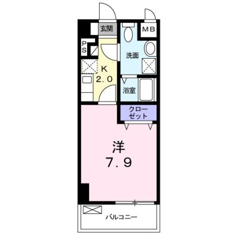 アルカンシェル　デーアの間取り