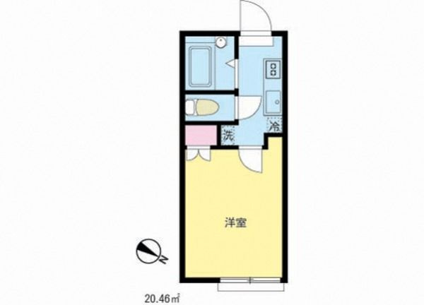 ライフガーデン西一之江の間取り