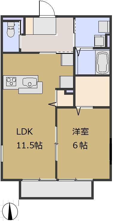 フューチャーの間取り