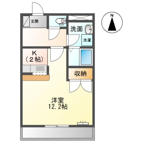 アメニティ冨士見の間取り