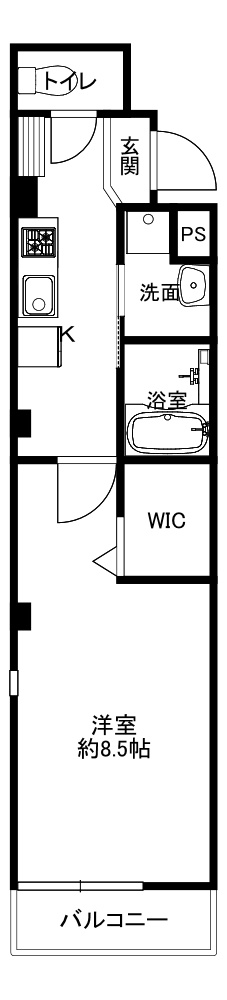H-SQUARE西所沢の間取り