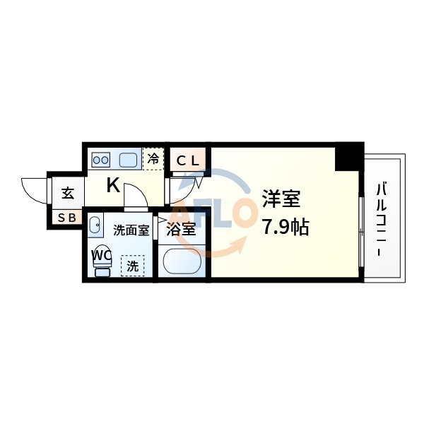 セレニテ江坂四番館の間取り|SERENiTE江坂四番館　間取り